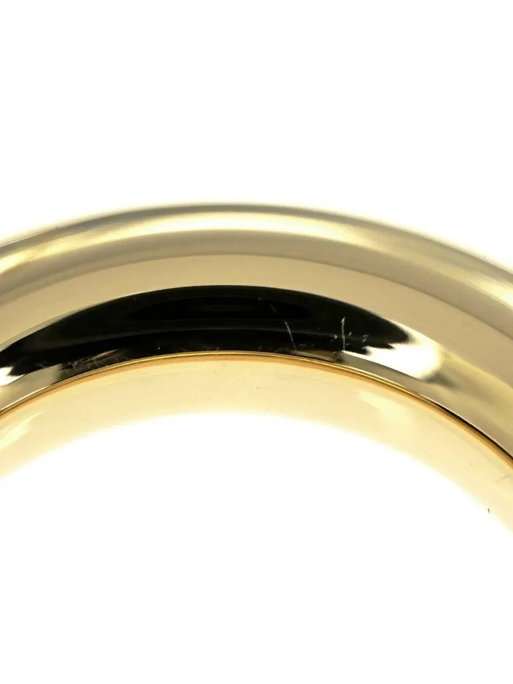 Hermes Scarf Ring Chaine D'ancre Permanent Brass Gold Color - Picture 9 of 11